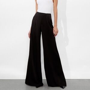 Elegant Black Wide-Leg Pants Alice& Olivia